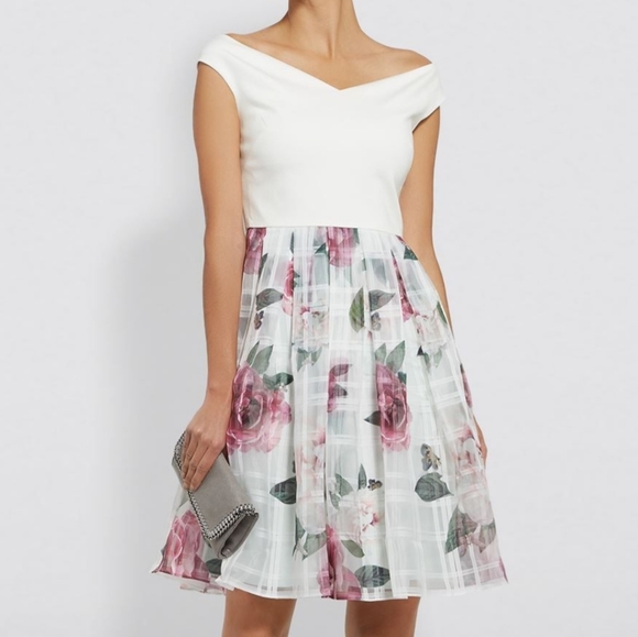 🍒NWT🍒 TED BAKER BARDOT DRESS - Picture 11 of 15